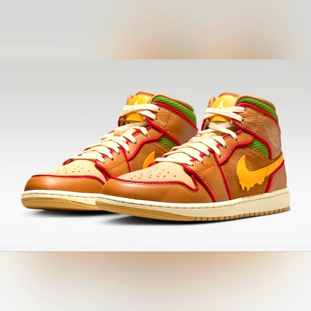 Air Jordan 1 Mid SE Colorful High-Top  Sneakers New MENS SIZES